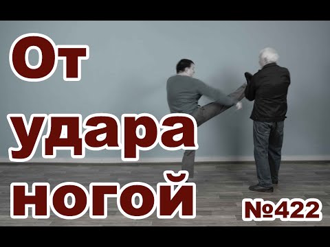 Видео: Простая защита от прямого ногой в живот.
