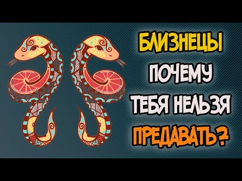 Видео: Почему НЕЛЬЗЯ Предавать БЛИЗНЕЦОВ?