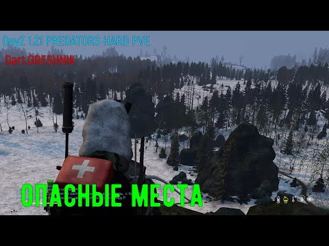 Видео: DayZ 1.21 PREDATORS HARD PVE #14  Опасные места