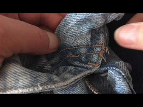 Видео: Как вшить молнию в джинсы. Мастер класс по вшиванию молнии в джинсы.