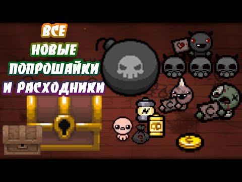 Видео: ВСЕ НОВЫЕ ПОПРОШАЙКИ И РАСХОДНИКИ В АЙЗЕКЕ! ОБЗОР-THE BINDING OF ISAAC: REPENTANCE