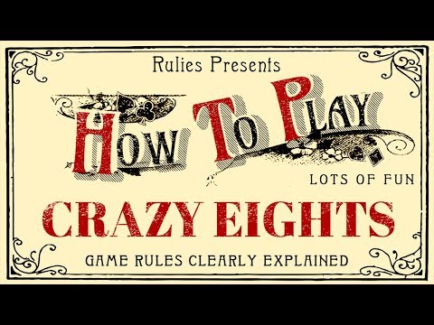Видео: Как играть в Crazy Eights