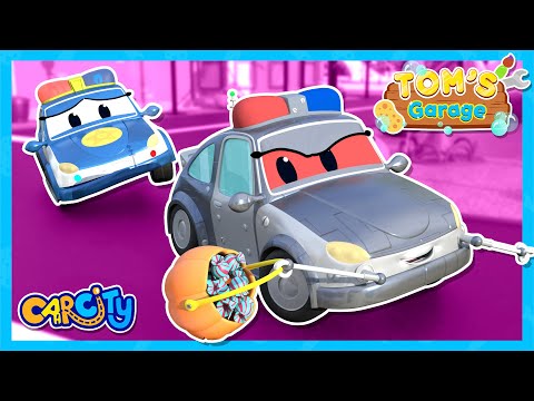 Видео: 😈 Лучшая из злых историй-близнецов Тома-эвакуатора | 🚓 Полицейская машина | Ремонт автомобилей