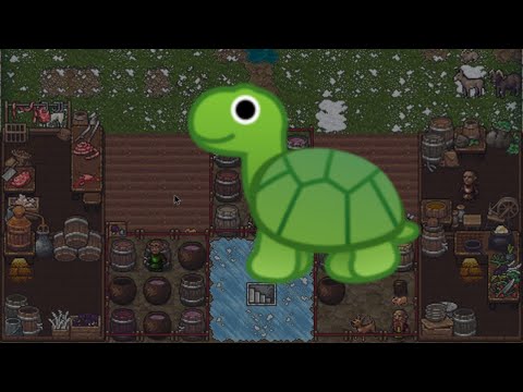 Видео: Dwarf Fortress 🍄 О черепахах 🐢 Что лучше делать из панцирей?