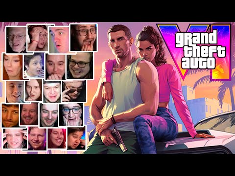 Видео: Реакция Летсплейщиков на Трейлер GTA 6 (Grand Theft Auto VI) |  Rockstar Games