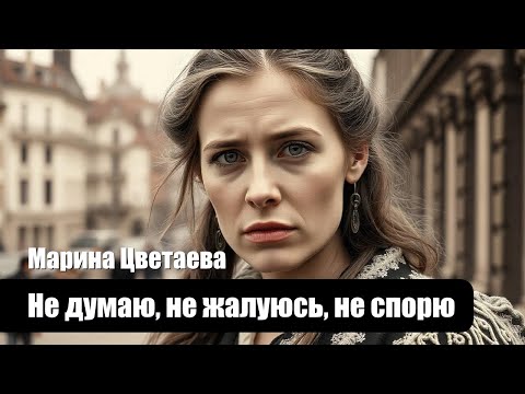 Видео: Марина Цветаева - Не думаю, не жалуюсь, не спорю - Композиция