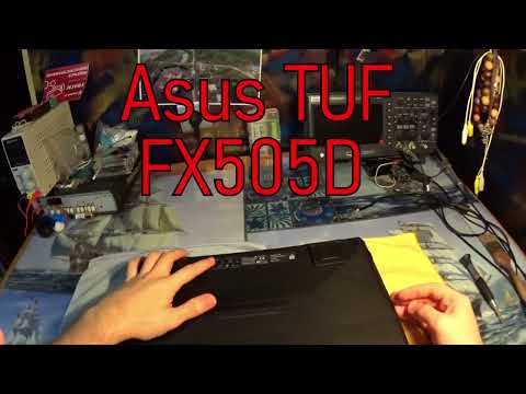 Видео: Разборка и чистка ноутбука Asus TUF FX505D