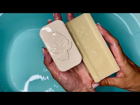 Видео: Хозяйственное мыло АСМР | ASMR laundry soap