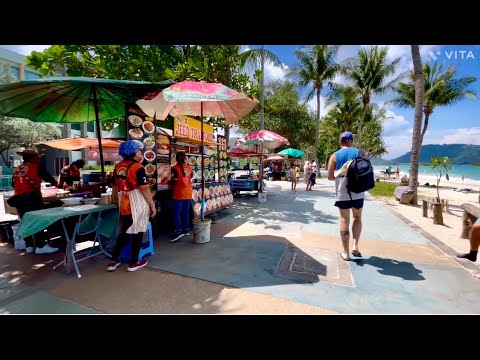 Видео: Пляж #Patong и сколько идти до пляжа от Отеля Patong Lodge hotel #vlog