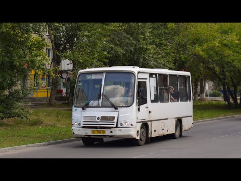 Видео: Автобус ПАЗ-320302-08 (АР 248 22). Покатушки по Новоалтайску/Bus PAZ-320302-08.A trip to Novoaltaysk