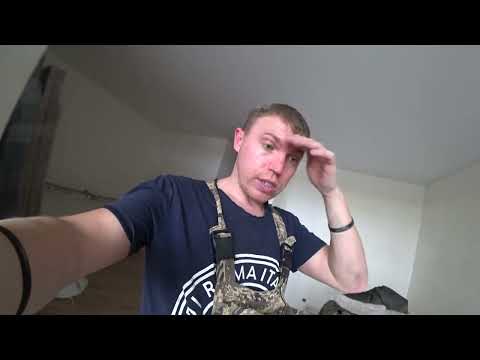 Видео: Мой новый путь! Потолки натяжные! Наливной пол на плитку!