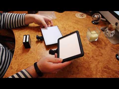 Видео: Потерянный свет  GODOX LED P120C.