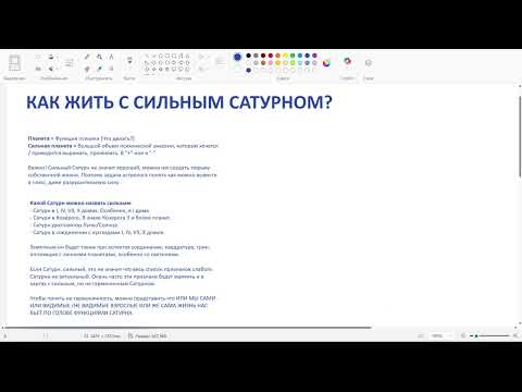 Видео: Как жить с сильным Сатурном. Сатурн в Козероге. Сатурн в первом доме. Гармонизация Сатурна.