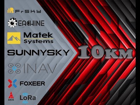 Видео: 10 км на минимальной мощности LRS LoRa 433 мГц.