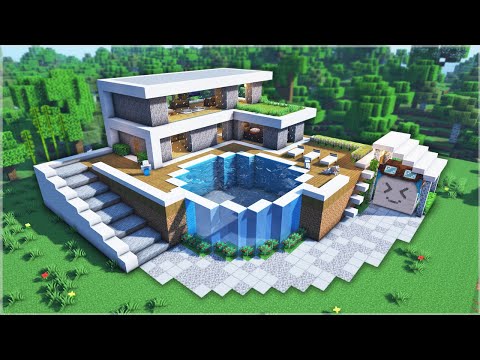 Видео: ⛏️ Minecraft :: Как построить простой современный дом 🏠 Tutorial