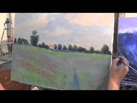 Видео: Импрессионизм маслом для начинающих, копия и техника  Моне , Сахаров