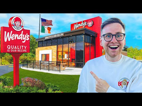 Видео: WENDY'S ОФИЦИАЛЬНО ОТКРЫВАЕТСЯ В ИРЛАНДИИ