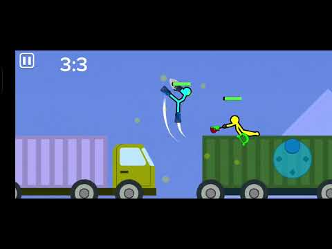 Видео: Битва 2 стикменов я проиграл😕 ничего выйграю потом🙂 4:6