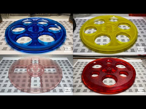 Видео: Редкие цветные катушки для магнитофона (диаметр 18 см)