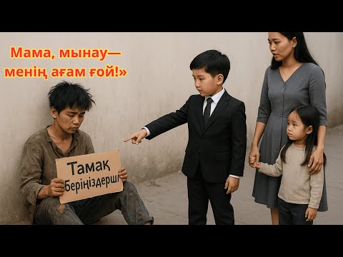 Видео: көшеде тамақ сұрап тұрған баланы көріп. Мама, ол — менің ағам ғой!» — деді бала өз анасына