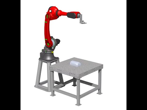 Видео: Построение сварочной траектории в Powermill robot для роботов Borunte