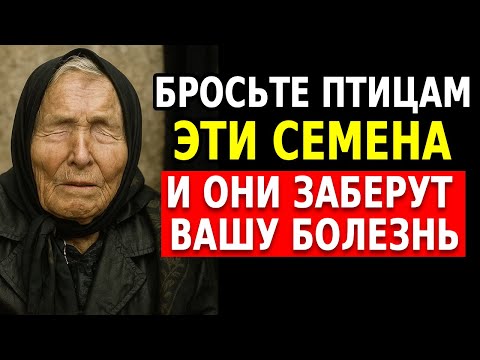 Видео: Порча и болезни оставят вас навсегда - бросьте птицам ЭТИ семена | Баба Ванга