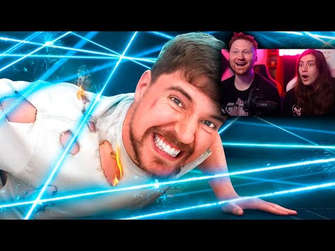 Видео: Самый Смертельный Лазерный Лабиринт в Мире! | РЕАКЦИЯ на MrBeast