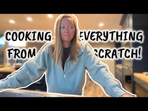 Видео: Реальные семейные обеды | Первое приготовление оленины, домашний хлеб и кормление толпы