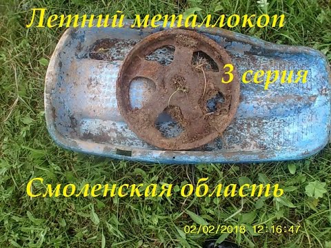 Видео: Летний металлокоп. Цена не радует. Уходим до осени в отпуск.