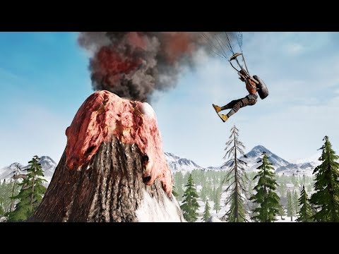 Видео: ЧТО БУДЕТ ЕСЛИ УПАСТЬ В ВУЛКАН? - PUBG