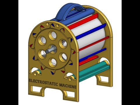 Видео: Мотор электростатический