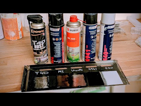 Видео: Тест: Антикор, часть 3 (Krown T40, Dinitrol, Wurth)