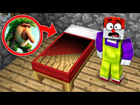 Видео: КЛОУН НАШЕЛ ТАЙНУЮ БАЗУ БР БР ПАТАПИМА ПОД КРОВАТЬЮ 😱 МЫ В ШОКЕ! МАЙНКРАФТ