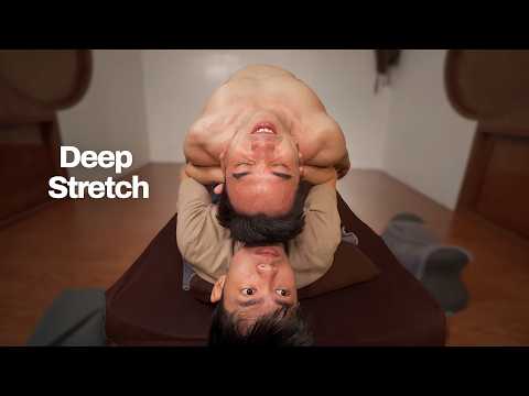 Видео: ASMR 🔥 Расслабляющий массаж всего тела с РАСТЯЖКОЙ и ИНТЕНСИВНОЙ рефлексотерапией