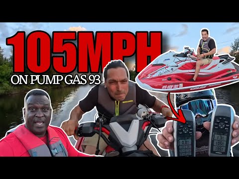 Видео: Yamaha GP1800R WaveRunner, 105 миль/ч, построен Cuco Performance | Турбогидроцикл с 93-октановым ...