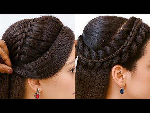 Видео: Простой и лёгкий урок по причёскам | Новая причёска для девочек | Прически для девочек