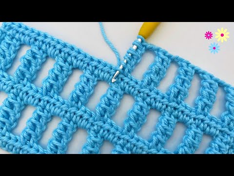 Видео: ОТЛИЧНАЯ И ОЧЕНЬ ПРОСТАЯ ТУНИСКАЯ СВЯЗКА КРЮЧКОМ