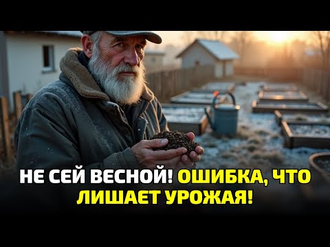 Видео: Ты теряешь половину урожая! Вот секрет подзимней посадки огурцов и помидоров!