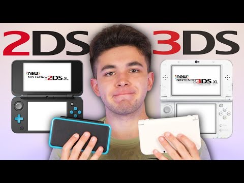 Видео: Новый 2DS XL против нового 3DS XL...