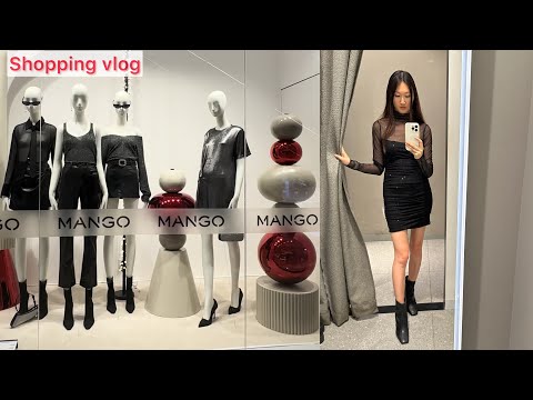 Видео: Шопинг влог MANGO / обзор новой коллекции / Находки и примерка