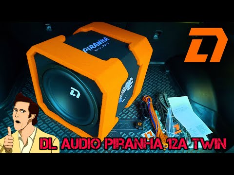 Видео: Сабвуфер DL Audio Piranha 12A Twin в Хендай Крета