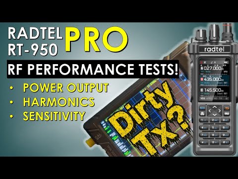 Видео: EB027 — Тест радиочастот Radtel RT-950 Pro
