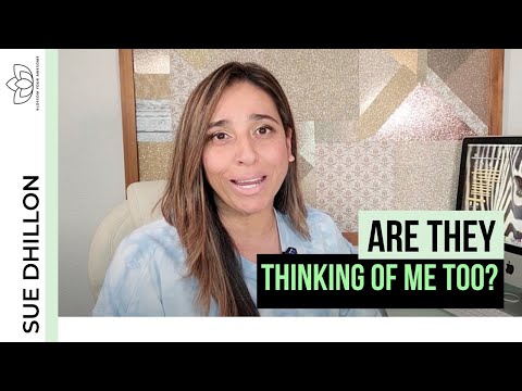 Видео: Когда я постоянно думаю о ком-то, думает ли он обо мне?