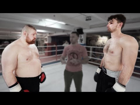 Видео: Дацик против огромного боксера нокаутера / Финальный бой трансформации / Сколько сбросил Слава