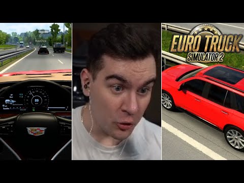 Видео: БРАТИШКИН ПЕРЕКУП ВЕЗЕТ ТАЧКИ / МОД НА КРУТЫЕ МАШИНЫ Euro Truck Simulator 2