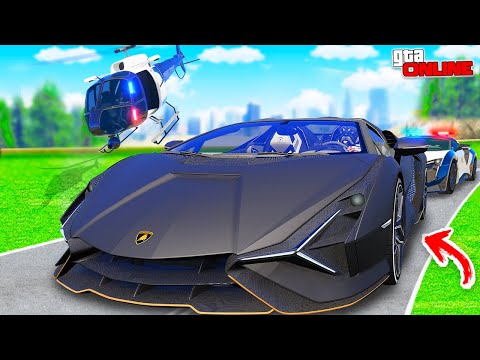 Видео: АВТОУГОНЩИКИ VS КОПЫ В ГТА 5 ОНЛАЙН! ЧТО? Я СМОГ УГНАТЬ НА ЛАМБЕ ОТ САМЫХ СМЕШНЫХ КОПОВ