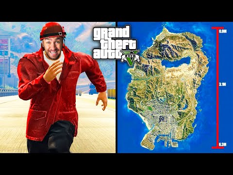 Видео: КТО ПЕРВЫЙ ПРОБЕЖИТ ЧЕРЕЗ ВСЮ КАРТУ в GTA V ЧЕЛЛЕНДЖ!