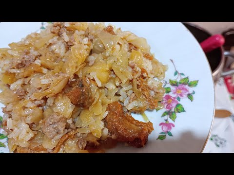 Видео: Бурания-кисело зеле с ориз,пръжки и кайма😋