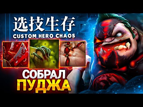 Видео: LENS СОБРАЛ ПУДЖА в Custom Hero Chaos