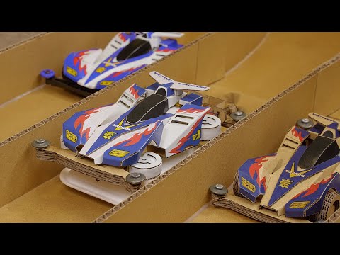 Видео: 【Hovercraft】Изготовление и гонки из картона Mini 4W